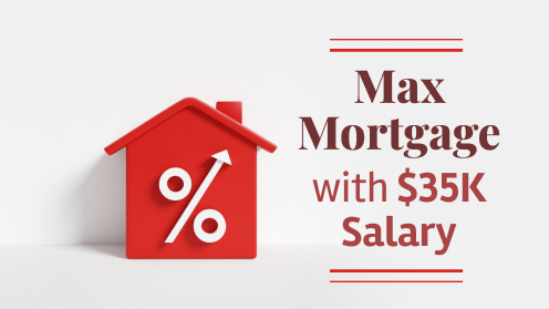 Get Your Mortgage for a LilLez! | How Much Mortgage Can I Get With $35K Salary?