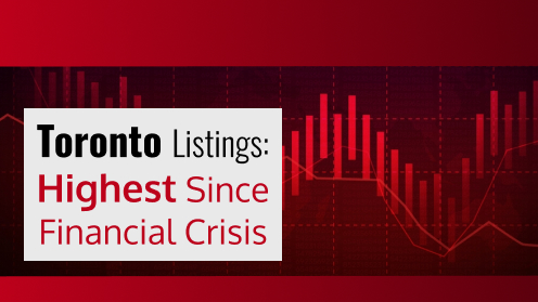 Toronto Listings Explode: Highest Since Financial Crisis | Get Your Mortgage for a LilLez!