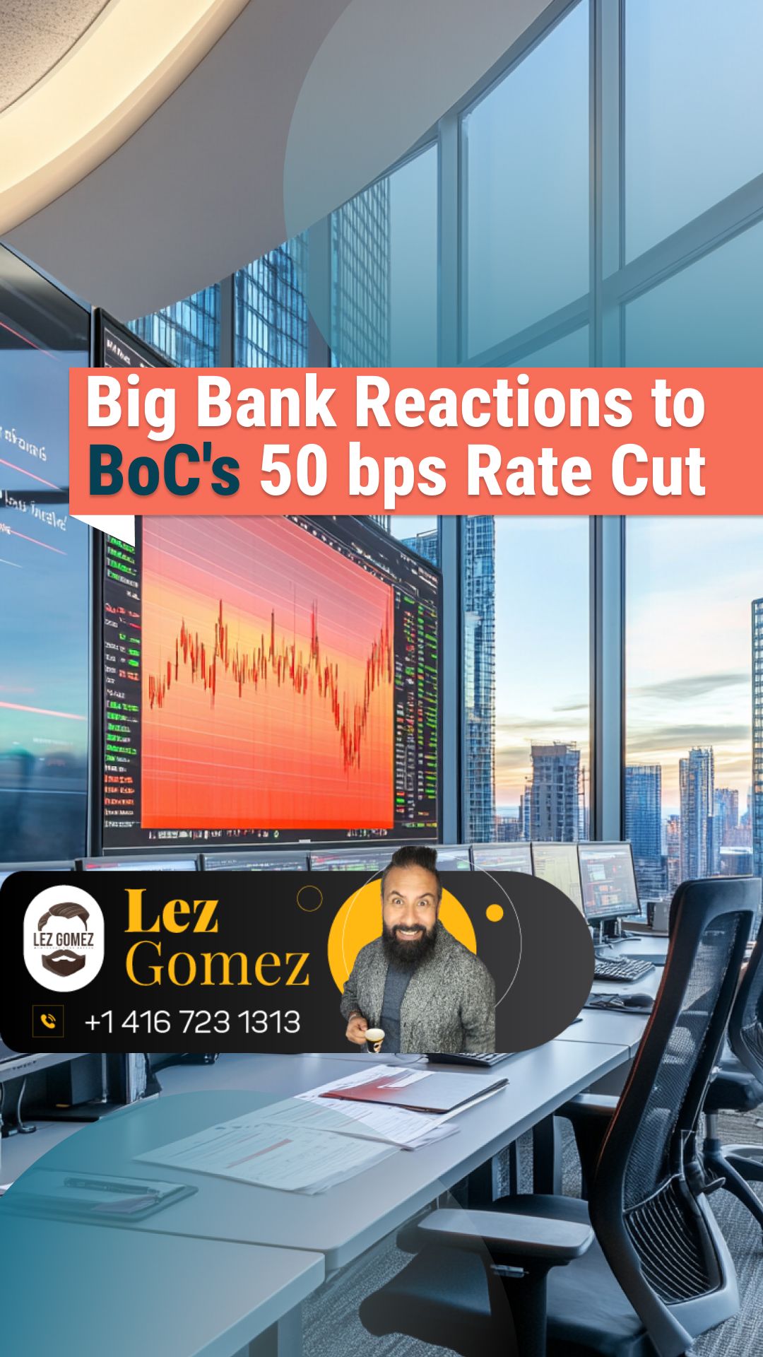 Big Bank Reactions to Bank of Canada’s 50 Bps Rate Cut | Get Your Mortgage for a LilLez!