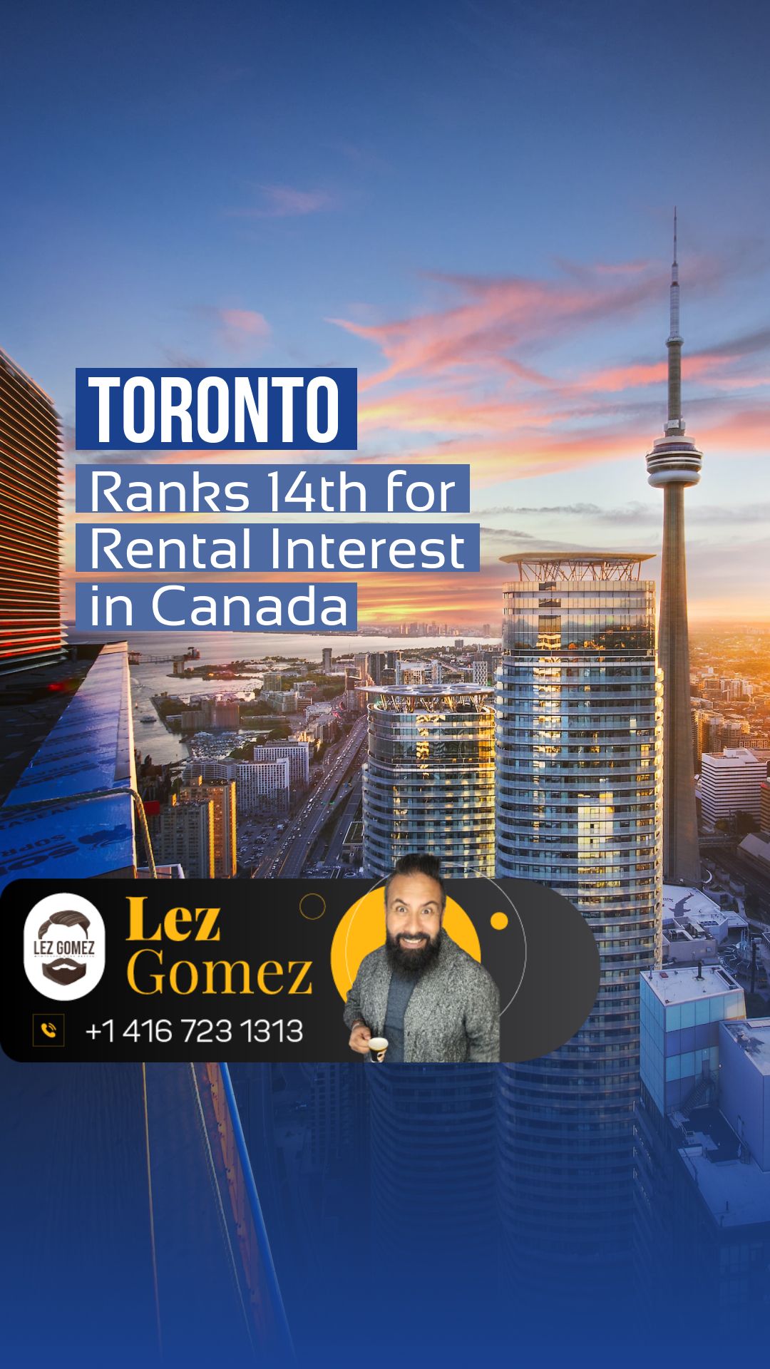 Toronto: 14th in Canada for Apartment Rental Interest | Get Your Mortgage for a LilLez!